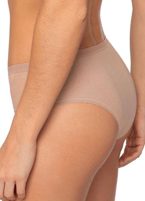 Lupo - Kit com 2 Calcinhas Biquíni Loba 40353-001 Branco-Natural 5