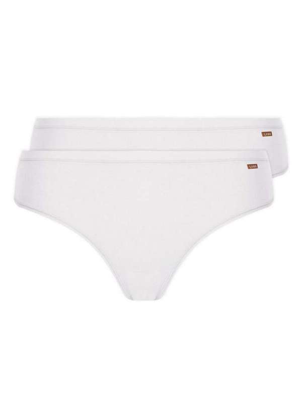 Lupo - Kit com 2 Calcinhas Biquíni Loba 40353-001 Branco