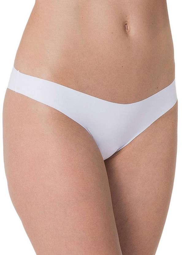 Trifil - Kit com 2 Calcinhas Biquíni Trifil 5460 0012-Branco-Macadâmia 2