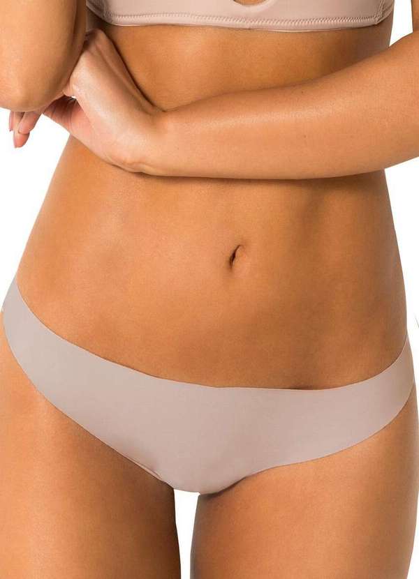 Trifil - Kit com 2 Calcinhas Biquíni Trifil 5460 0012-Branco-Macadâmia 4