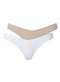 Trifil - Kit com 2 Calcinhas Biquíni Trifil 5460 0012-Branco-Macadâmia - variação: 0012-Branco-Macadâmia