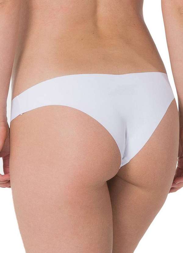 Trifil - Kit com 2 Calcinhas Biquíni Trifil 5460 0033-Branco-Preto 3