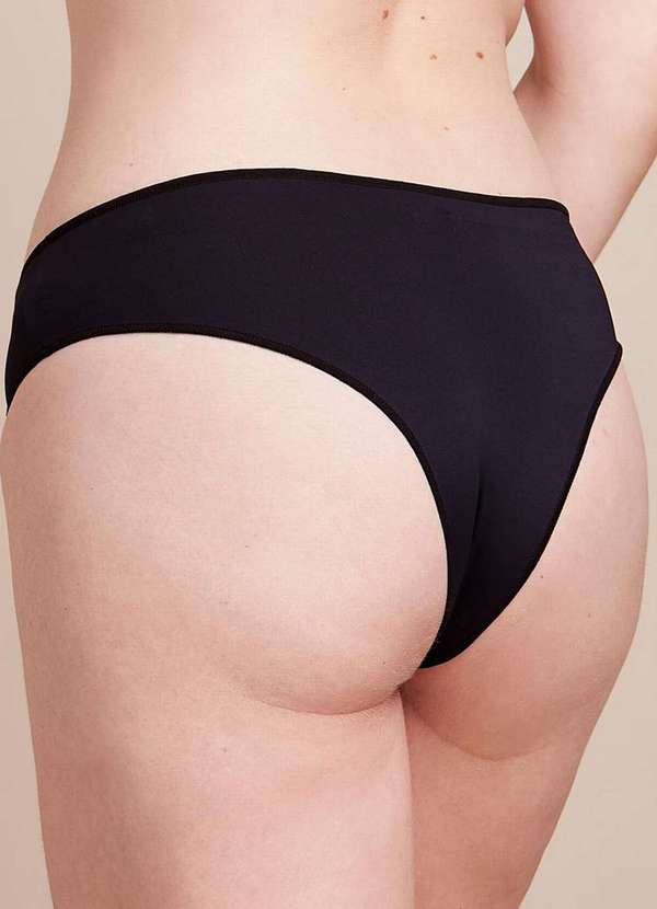 Bonjour - Kit com 2 Calcinhas Bonjour Kt3884 Brh-Bege-Camurça-Roxo-Haze 3