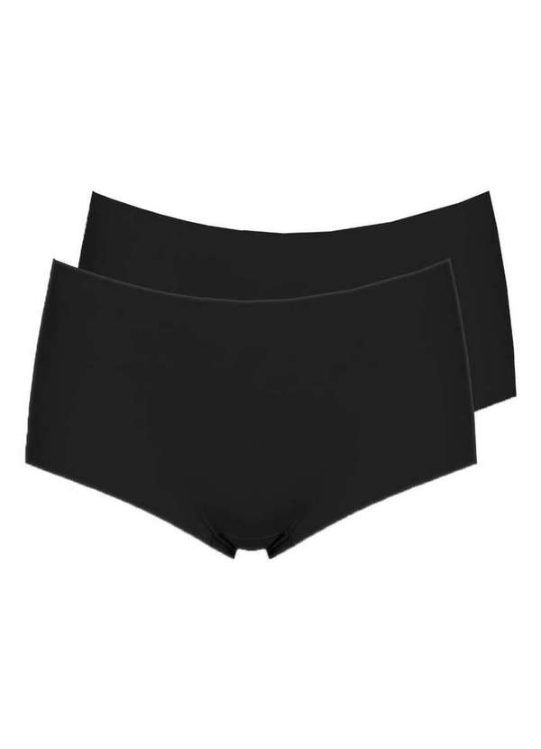 Hope - Kit com 2 Calcinhas Caleçon Hope 30850 Preto