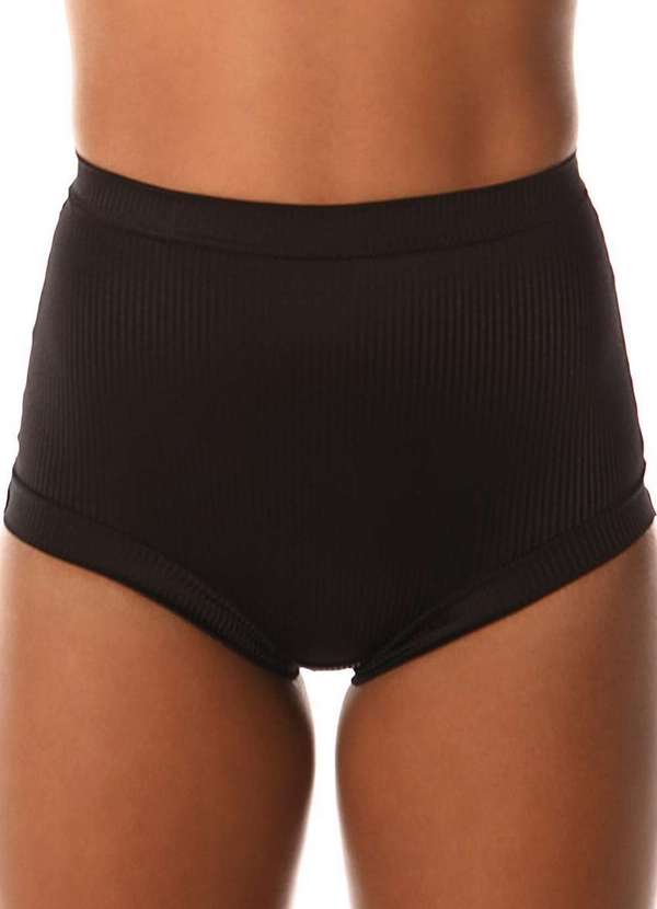 Demillus - Kit com 2 Calcinhas Demillus 26406 Preto-Branco 2