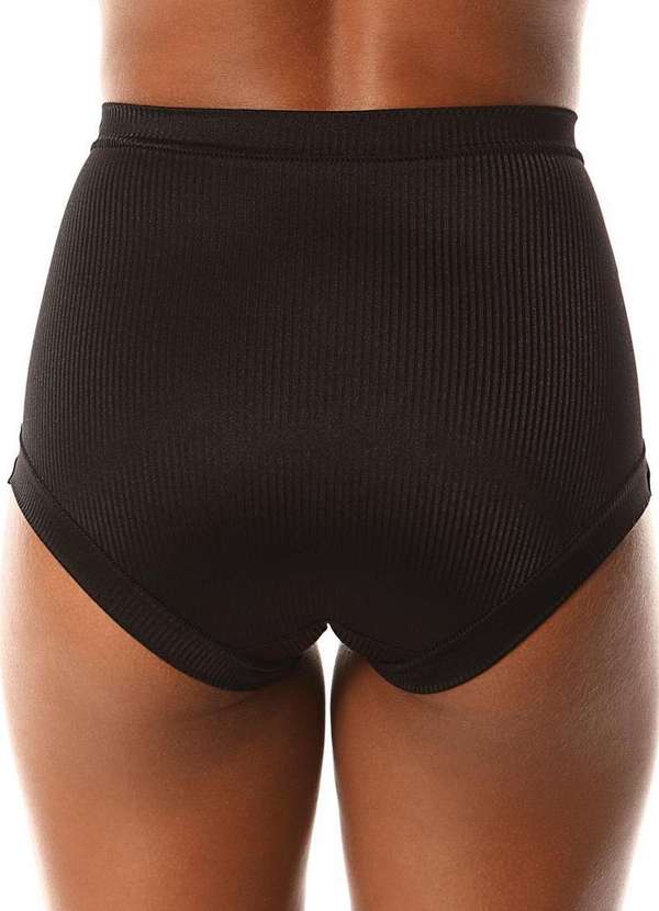 Demillus - Kit com 2 Calcinhas Demillus 26406 Preto-Branco 3