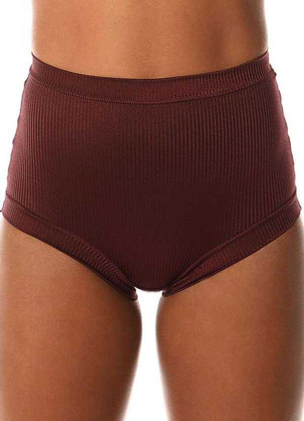 Demillus - Kit com 2 Calcinhas Demillus 26406 Vinho-Bege 2