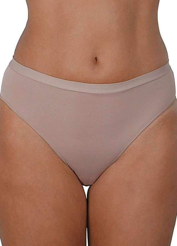 Demillus - Kit com 2 Calcinhas Demillus 26826 Colorido Bege-Rosado 2