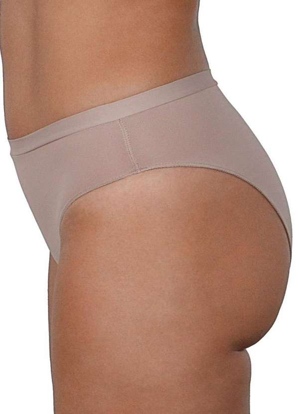 Demillus - Kit com 2 Calcinhas Demillus 26826 Colorido Bege-Rosado 4