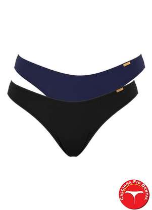 Kit com 2 Calcinhas Fio Dental Love Secret 993030 - LOVE SECRET