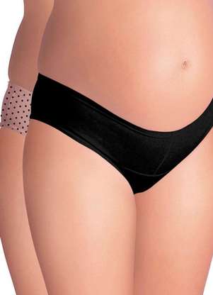 Kit com 2 Calcinhas Gestante Love Secret 42314 - LOVE SECRET