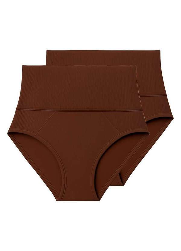 Liz - Kit com 2 Calcinhas Hot Pant Liz 70302 Brunette 2