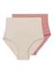 Liz - Kit com 2 Calcinhas Hot Pant Liz 70302 Super-Black - variação: Natural-Rosa-Monaco