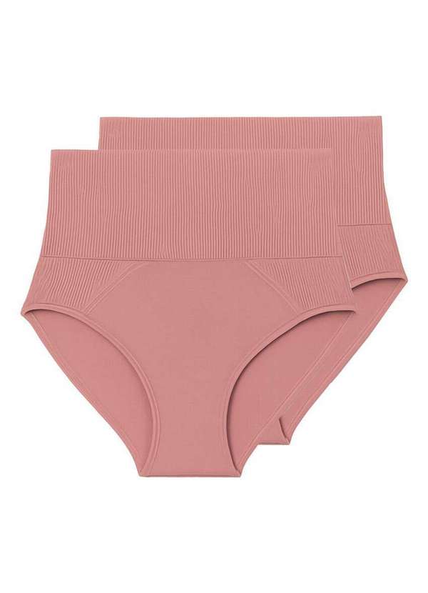 Liz - Kit com 2 Calcinhas Hot Pant Liz 70302 Rosa-Monaco