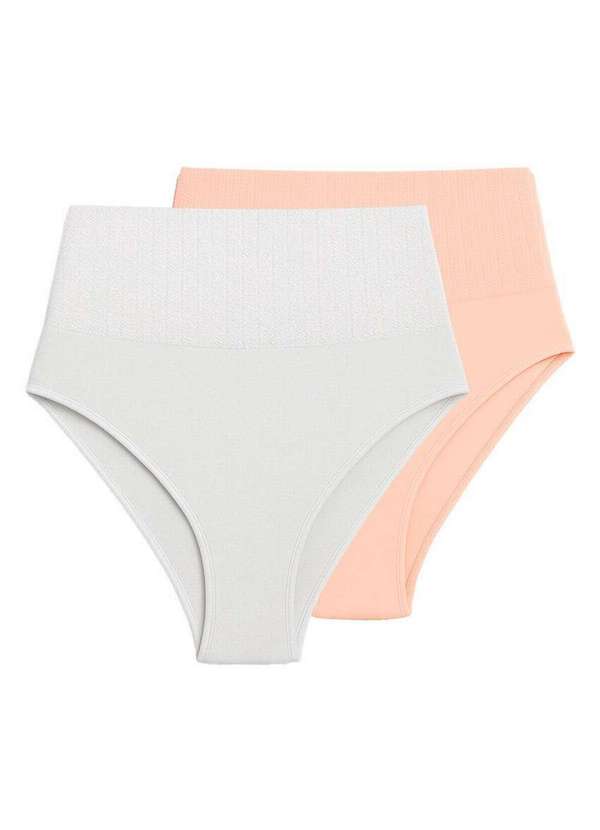 Liz - Kit com 2 Calcinhas Hot Pant Liz 70315 Lotus-Peach-Fuzz