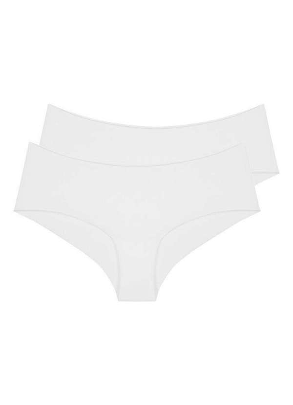 Bonjour - Kit com 2 Calcinhas Tanga Bonjour Ft38870 Branco