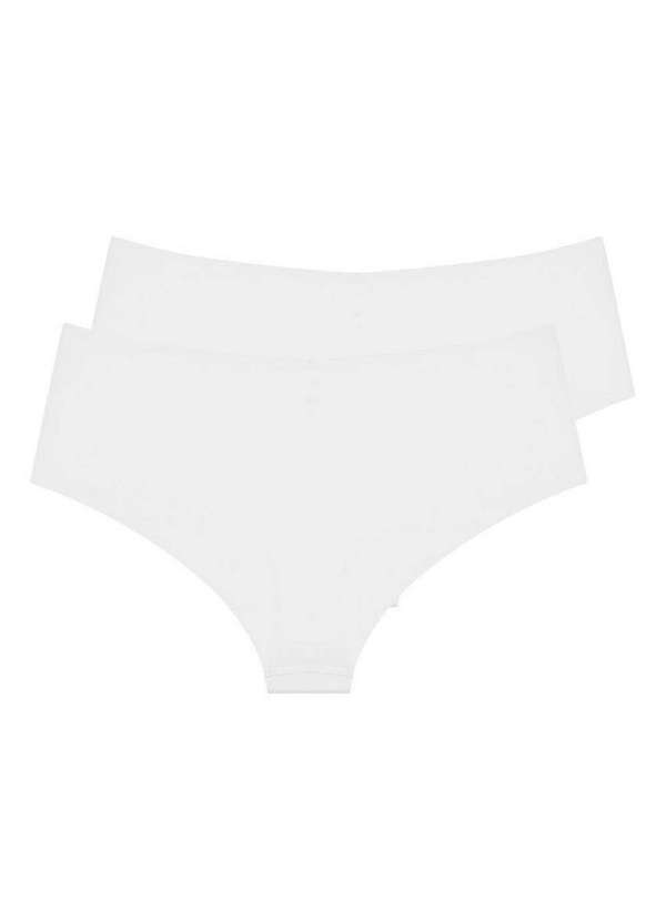 Bonjour - Kit com 2 Calcinhas Tanga Bonjour Ft38870 Branco 4