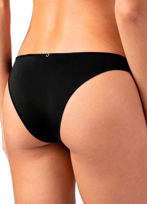 Liz - Kit com 2 Calcinhas Tanga Liz 50374 Preto 3