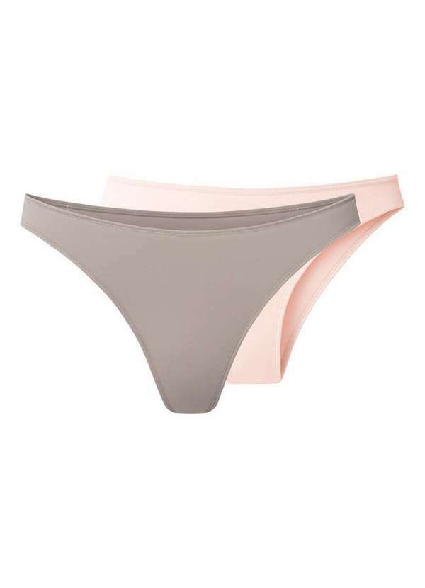 Liz - Kit com 2 Calcinhas Tanga Liz 50374 Sepia-Blush