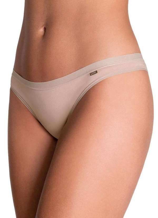 Lupo - Kit com 2 Calcinhas Tanga Loba 40354-001 Preto-Branco 7