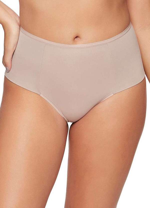 Triumph - Kit com 3 Calcinhas Alta Blissy Maxi Triumph 24965 Branco 5