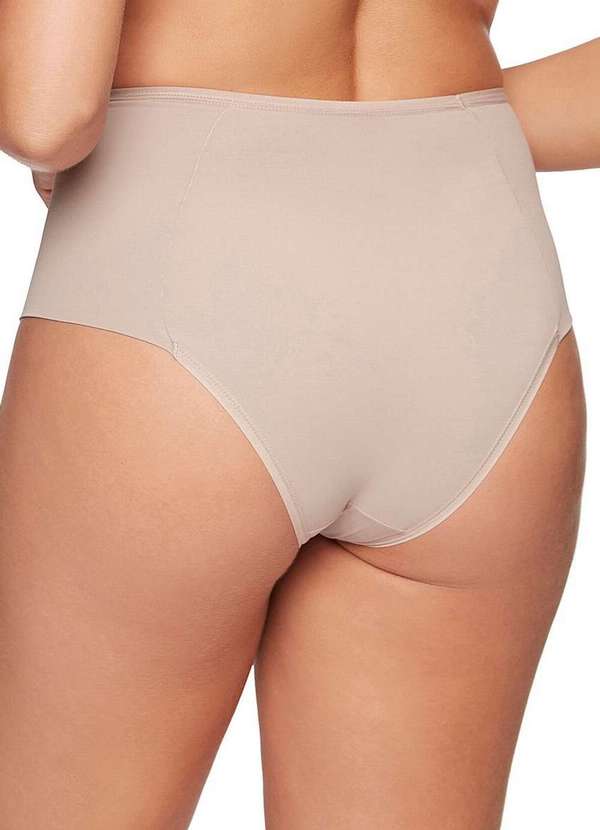 Triumph - Kit com 3 Calcinhas Alta Blissy Maxi Triumph 24965 Preto-Mink 6