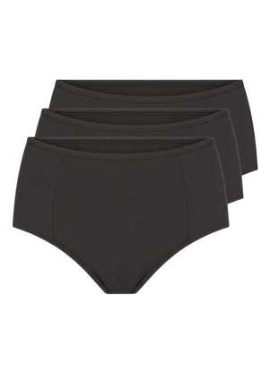 Kit com 3 Calcinhas Alta Blissy Maxi Triumph 24965 - TRIUMPH