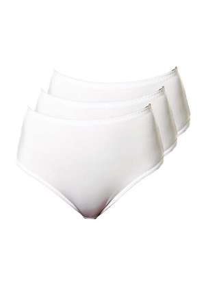 Kit com 3 Calcinhas Alta Chanson Demillus 57850 - DEMILLUS