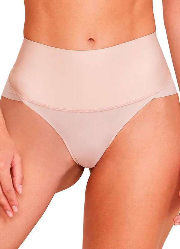 Hope - Kit com 3 Calcinhas Alta Hope 330850 Bege-Ballet 2