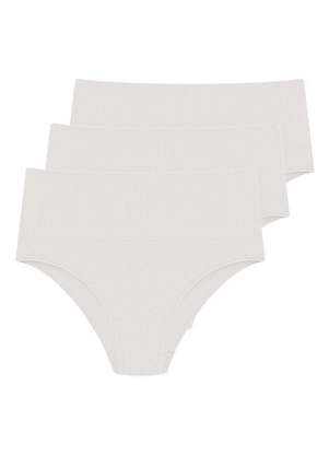 Kit com 3 Calcinhas Alta Hope 33110 - HOPE