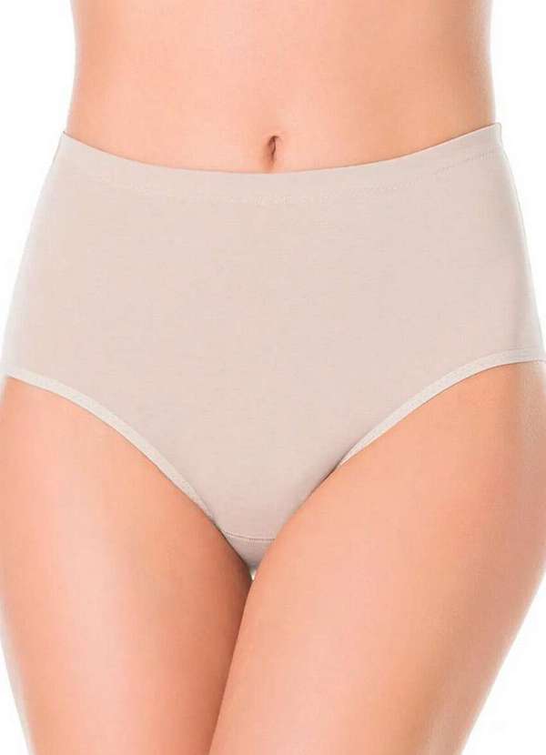 Liz - Kit com 3 Calcinhas Alta Liz 50343 Sepia-Blush 2