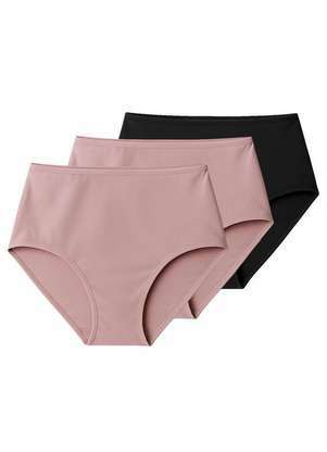 Kit com 3 Calcinhas Alta Liz 50370 - LIZ