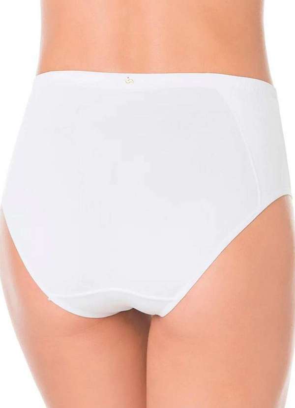 Liz - Kit com 3 Calcinhas Alta Liz 50390 Branco 3