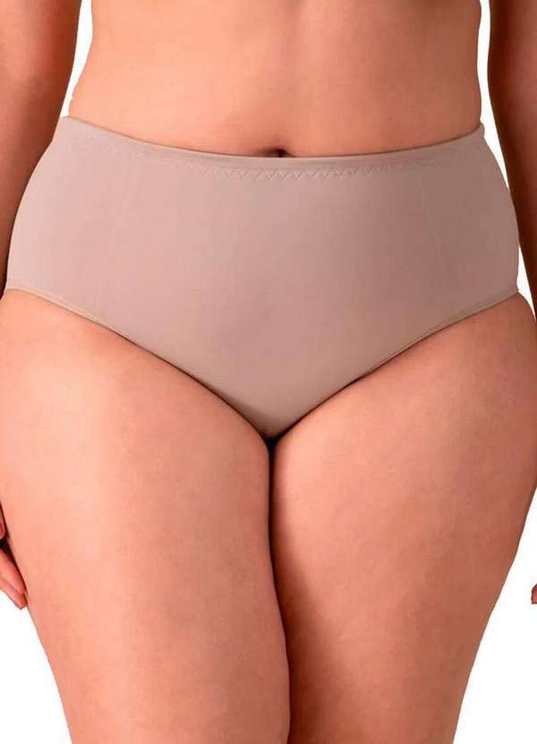 Liz - Kit com 3 Calcinhas Alta Liz 50390 Sepia 2