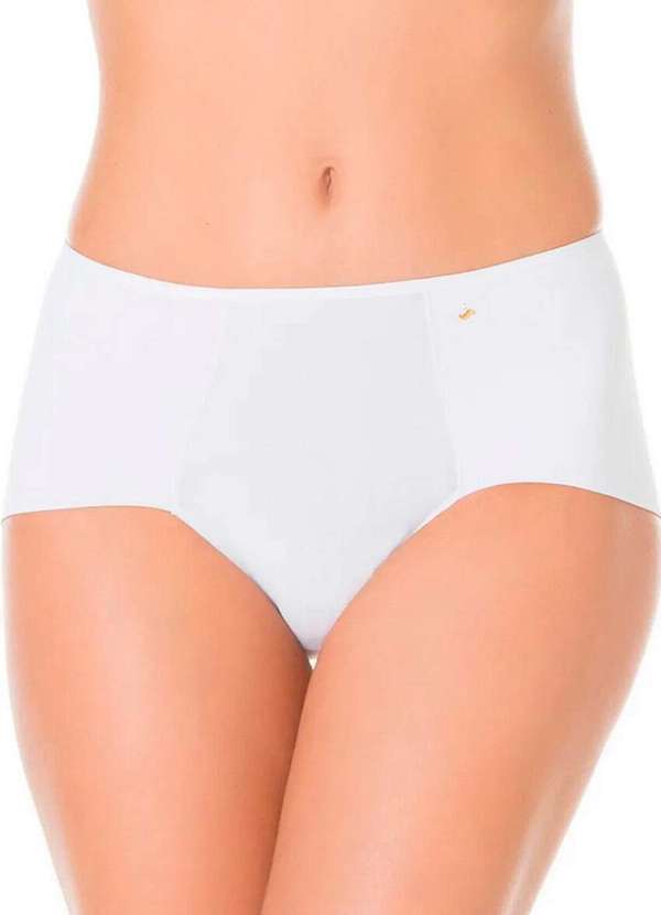 Liz - Kit com 3 Calcinhas Alta Liz 50395 Branco 2