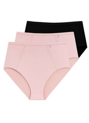 Kit com 3 Calcinhas Alta Liz 50590 - LIZ