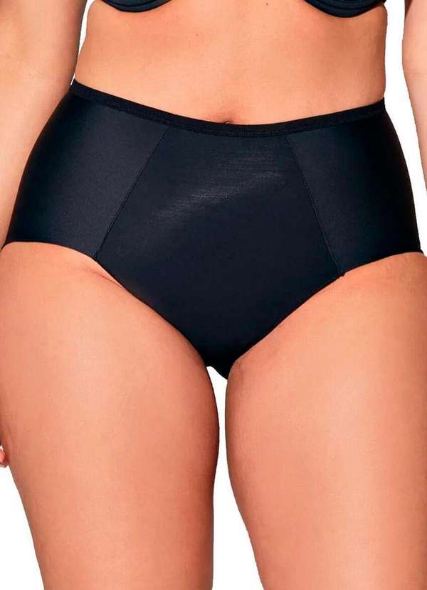 Liz - Kit com 3 Calcinhas Alta Liz 50590 Blush-Preto 4