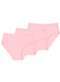 Liz - Kit com 3 Calcinhas Alta Liz 70220 Preto-Blush - variação: Blush