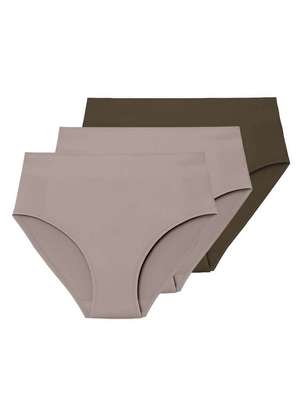 Kit com 3 Calcinhas Alta Liz 70935 - LIZ