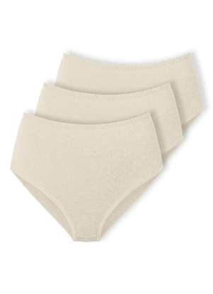 Kit com 3 Calcinhas Alta Nova Bibelô Demillus 57487 - DEMILLUS