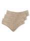 Demillus - Kit com 3 Calcinhas Alta Olimpo Demillus 26639 Vinho - variação: Bege