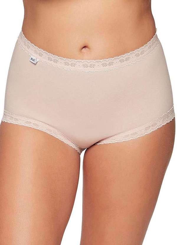 Triumph - Kit com 3 Calcinhas Alta Star Max Triumph 24649 Base-Tender-Beige 2