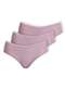 Dilady - Kit com 3 Calcinhas Biquíni Dilady 203200 Chocolate - variação: Rosa-Retro
