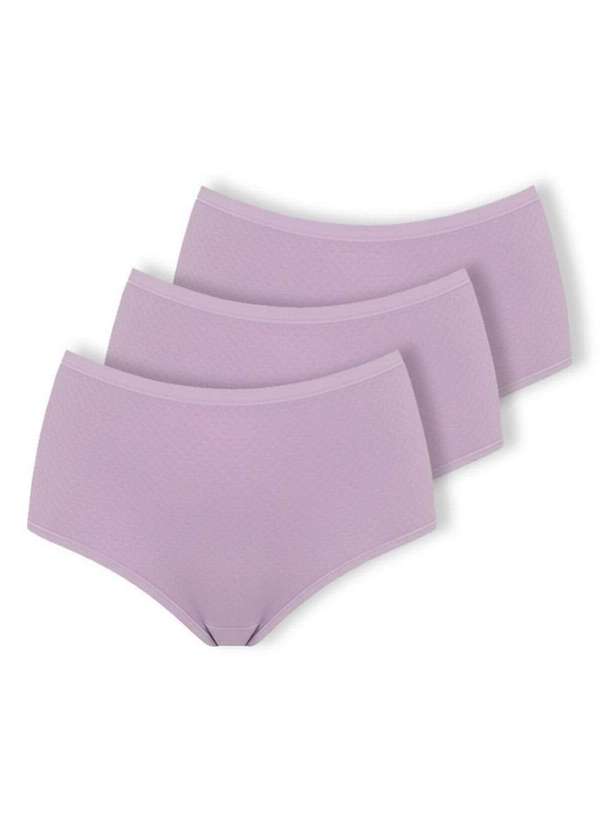 Dilady - Kit com 3 Calcinhas Biquíni Dilady 203202 Rosa-Retro