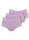 Dilady - Kit com 3 Calcinhas Biquíni Dilady 203202 Chocolate - variação: Rosa-Retro