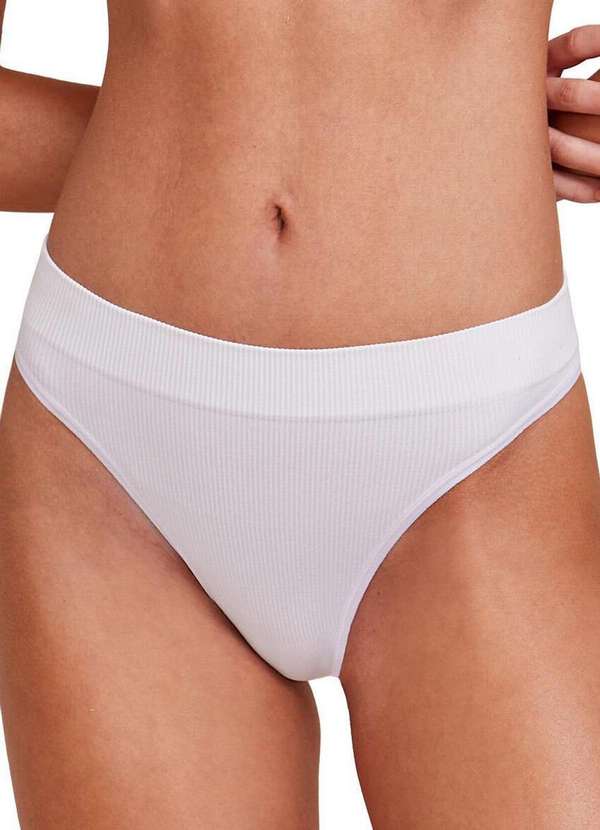 Hope - Kit com 3 Calcinhas Biquíni Hope 35010 Branco 2