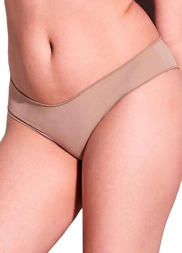 Hope - Kit com 3 Calcinhas Biquíni Hope 38840 Camurça-Branco 2