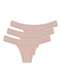 Hope - Kit com 3 Calcinhas Biquíni Hope L 35320 Preto - variação: Bege-Ballet