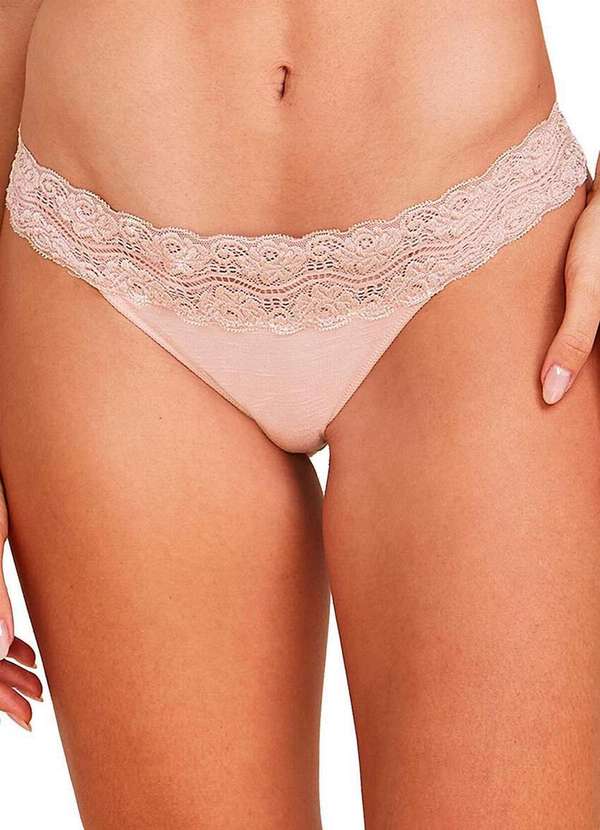 Hope - Kit com 3 Calcinhas Biquíni Hope L 35320 Bege-Ballet-Off-White 2