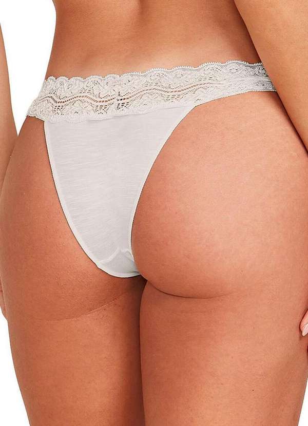 Hope - Kit com 3 Calcinhas Biquíni Hope L 35320 Off-White 3